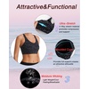 image:imageRUNNING GIRL Adjustable Straps High Impact Sports Bra for WomenHigh Support Workout Sports Bras with Sewn in PadsYdeep Coal Multi
