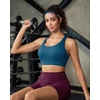 image:imageRUNNING GIRL Sports Bra for WomenAdjustable Straps Supportive High Impact Sports Bra with Sewn in PadsDeep Blue