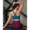 image:imageRUNNING GIRL Sports Bra for WomenAdjustable Straps Supportive High Impact Sports Bra with Sewn in PadsDeep Blue