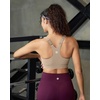 image:imageRUNNING GIRL Sports Bra for WomenAdjustable Straps Supportive High Impact Sports Bra with Sewn in PadsNude