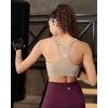 image:imageRUNNING GIRL Sports Bra for WomenAdjustable Straps Supportive High Impact Sports Bra with Sewn in PadsNude
