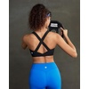 image:imageRUNNING GIRL Sports Bra for WomenStrappy Running Supportive High Impact Sports Bra with Sewn in PadsCblack