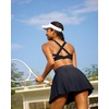image:imageRUNNING GIRL Sports Bra for WomenStrappy Running Supportive High Impact Sports Bra with Sewn in PadsCblack