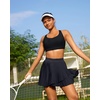 image:imageRUNNING GIRL Sports Bra for WomenStrappy Running Supportive High Impact Sports Bra with Sewn in PadsCblack