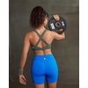 image:imageRUNNING GIRL Sports Bra for WomenStrappy Running Supportive High Impact Sports Bra with Sewn in PadsCdark Green