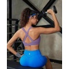image:imageRUNNING GIRL Sports Bra for WomenStrappy Running Supportive High Impact Sports Bra with Sewn in PadsCdusty Lavender