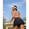 image:imageRUNNING GIRL Sports Bra for WomenStrappy Running Supportive High Impact Sports Bra with Sewn in PadsCdusty Lavender