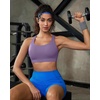 image:imageRUNNING GIRL Sports Bra for WomenStrappy Running Supportive High Impact Sports Bra with Sewn in PadsCdusty Lavender