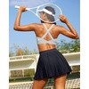 image:imageRUNNING GIRL Sports Bra for WomenStrappy Running Supportive High Impact Sports Bra with Sewn in PadsCgrey
