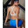 image:imageRUNNING GIRL Sports Bra for WomenStrappy Running Supportive High Impact Sports Bra with Sewn in PadsCgrey