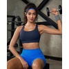 image:imageRUNNING GIRL Sports Bra for WomenStrappy Running Supportive High Impact Sports Bra with Sewn in PadsCnavy Blue