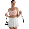 image:imageRUNNING GIRL Sports Bra for WomenStrappy Running Supportive High Impact Sports Bra with Sewn in PadsCpink