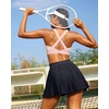 image:imageRUNNING GIRL Sports Bra for WomenStrappy Running Supportive High Impact Sports Bra with Sewn in PadsCpink