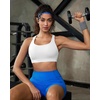 image:imageRUNNING GIRL Sports Bra for WomenStrappy Running Supportive High Impact Sports Bra with Sewn in PadsCwhite