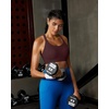 image:imageRUNNING GIRL Sports Bra for WomenY Back Molded Cup Strappy Running High Impact Sports Bra with Sewn in PadsMaroon