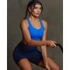 image:imageRUNNING GIRL Sports Bras for Women High Support Adjustable Straps High Impact Racerback Bra with Hook Closure Molded CupWX3174Cerulean BlueXXL
