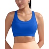 image:imageRUNNING GIRL Sports Bras for Women High SupportRacerback Supportive Molded Cup Sports Bra with Sewn in PadsAblue