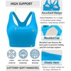 image:imageRUNNING GIRL Sports Bras for Women High SupportRacerback Supportive Molded Cup Sports Bra with Sewn in PadsAbrilliant Blue
