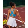 image:imageRUNNING GIRL Sports Bras for Women High SupportRacerback Supportive Molded Cup Sports Bra with Sewn in PadsAbrilliant Blue
