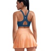 image:imageRUNNING GIRL Sports Bras for Women High SupportRacerback Supportive Molded Cup Sports Bra with Sewn in PadsAdark Blue