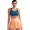 image:imageRUNNING GIRL Sports Bras for Women High SupportRacerback Supportive Molded Cup Sports Bra with Sewn in PadsAdark Blue