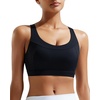 image:imageRUNNING GIRL Sports Bras for Women High SupportRacerback Supportive Molded Cup Sports Bra with Sewn in PadsBblack