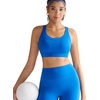 image:imageRUNNING GIRL Sports Bras for Women High SupportRacerback Supportive Molded Cup Sports Bra with Sewn in PadsBblue