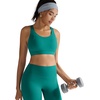 image:imageRUNNING GIRL Sports Bras for Women High SupportRacerback Supportive Molded Cup Sports Bra with Sewn in PadsBgreen