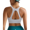 image:imageRUNNING GIRL Sports Bras for Women High SupportRacerback Supportive Molded Cup Sports Bra with Sewn in PadsBgrey