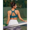 image:imageRUNNING GIRL Sports Bras for Women High SupportRacerback Supportive Molded Cup Sports Bra with Sewn in PadsBnavy Blue