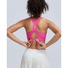 image:imageRUNNING GIRL Sports Bras for Women Molded Cup High Impact Sports Bra Workout Bras for Women High Support RacerbackEbright Pink