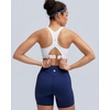 image:imageRUNNING GIRL Sports Bras for Women Molded Cup High Impact Sports Bra Workout Bras for Women High Support RacerbackEwhite