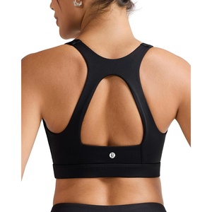 image:imageRUNNING GIRL Sports Bras for Women High SupportRacerback Supportive Molded Cup Sports Bra with Sewn in PadsBblack