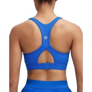 image:imageRUNNING GIRL Sports Bras for Women Molded Cup High Impact Sports Bra Workout Bras for Women High Support RacerbackEbright Blue