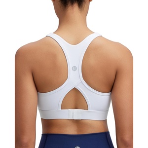 image:imageRUNNING GIRL Sports Bras for Women Molded Cup High Impact Sports Bra Workout Bras for Women High Support RacerbackEwhite