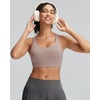 image:imageRUNNING GIRL Sports Bra for Women High Support Molded Cup High Impact Sports Bras with Sewn in Pads Strappy Running BraMica