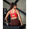 image:imageRUNNING GIRL Sports Bra for Women High Support Molded Cup Supportive High Impact Sports Bras with Sewn in PadsAdeep Red