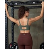 image:imageRUNNING GIRL Sports Bra for Women High Support Molded Cup Supportive High Impact Sports Bras with Sewn in PadsAforest Green