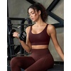 image:imageRUNNING GIRL Sports Bra for Women High Support Molded Cup Supportive High Impact Sports Bras with Sewn in PadsAmaroon
