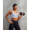 image:imageRUNNING GIRL Sports Bra for WomenAdjustable Straps Sports Bras High Support Sports Bra with Sewn in Pads3100GreyXXL