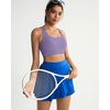 image:imageRUNNING GIRL Sports Bra for WomenMolded Cup Strappy Running High Impact Sports Bra with Sewn in PadsAdusty Lavender