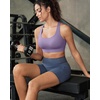image:imageRUNNING GIRL Sports Bra for WomenMolded Cup Strappy Running High Impact Sports Bra with Sewn in PadsAdusty Lavender