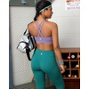 image:imageRUNNING GIRL Sports Bra for WomenMolded Cup Strappy Running High Impact Sports Bra with Sewn in PadsAdusty Lavender