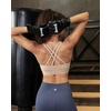image:imageRUNNING GIRL Sports Bra for WomenMolded Cup Strappy Running High Impact Sports Bra with Sewn in PadsAnude
