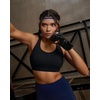 image:imageRUNNING GIRL Sports Bras for Women High Support Adjustable Straps High Impact Racerback Bra with Hook Closure Molded CupAblack