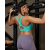 image:imageRUNNING GIRL Sports Bras for Women High Support Adjustable Straps High Impact Racerback Bra with Hook Closure Molded CupAbright Green