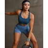 image:imageRUNNING GIRL Sports Bras for Women High Support Adjustable Straps High Impact Racerback Bra with Hook Closure Molded CupDnavy