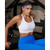 image:imageRUNNING GIRL Sports Bras for Women High Support Adjustable Straps High Impact Racerback Bra with Hook Closure Molded CupDwhite