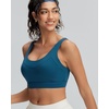 image:imageRUNNING GIRL Sports Bras for Women High Support Adjustable Straps High Impact Sports Bras with Sewn in Pads Workout BraNavy