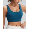 image:imageRUNNING GIRL Sports Bras for Women High Support Adjustable Straps High Impact Sports Bras with Sewn in Pads Workout BraNavy
